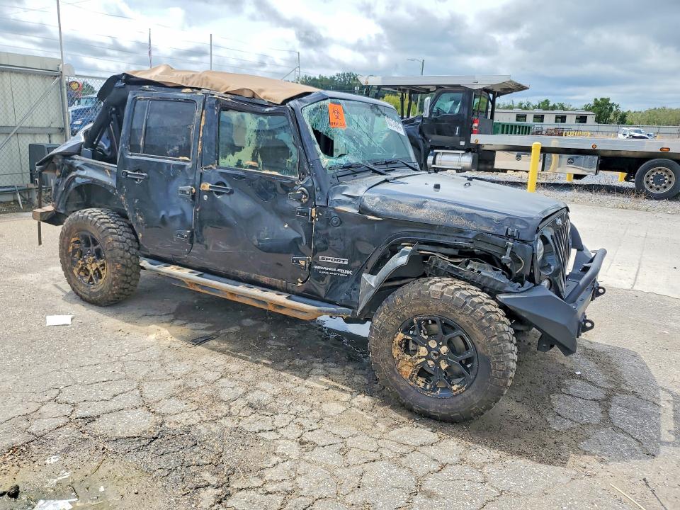 2018 Jeep Wrangler Unlimited მანქანა იყიდება აუქციონზე, vin: 1C4BJWDG9JL886495, აუქციონის ნომერი: 60174046