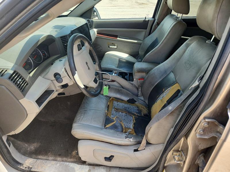 2005 Jeep Grand Cherokee მანქანა იყიდება აუქციონზე, vin: 1J4HS58N05C570882, აუქციონის ნომერი: 62527546