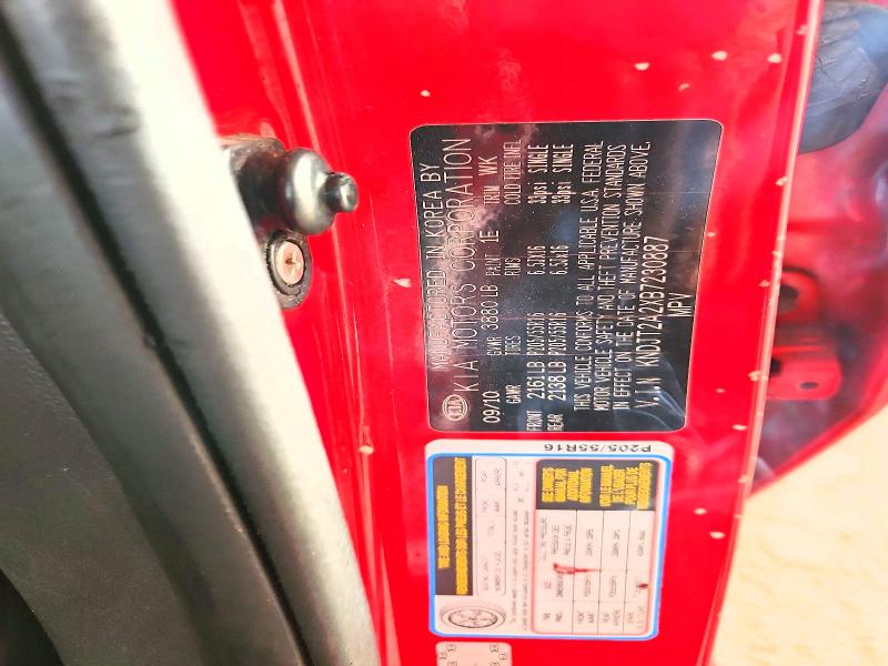 61348646 :رقم المزاد ، KNDJT2A2XB7230887 vin ، 2011 Kia Soul مزاد بيع