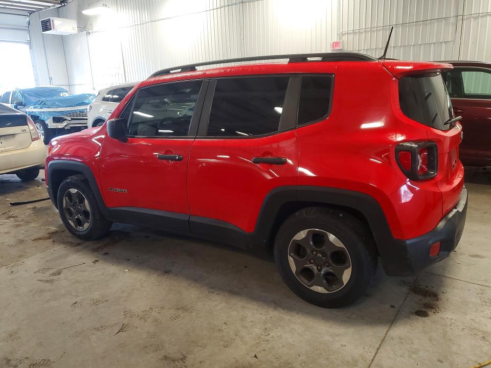 2017 Jeep Renegade მანქანა იყიდება აუქციონზე, vin: ZACCJAAB4HPF11491, აუქციონის ნომერი: 59643406