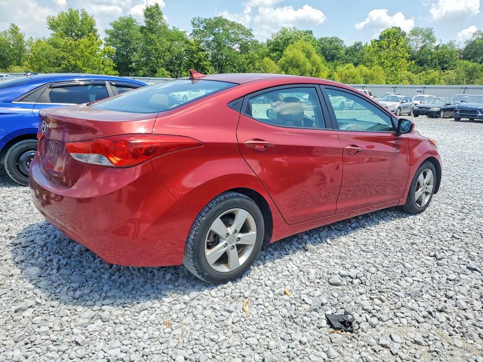 Aukcja sprzedaży 2011 Hyundai Elantra, vin: KMHDH4AE7BU103578, numer aukcji: 61617316