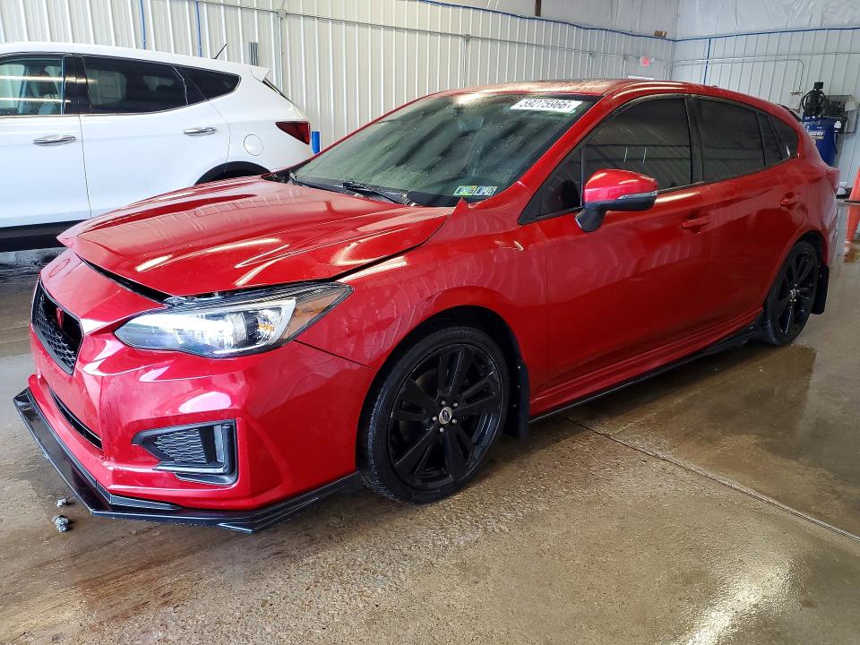 2018 Subaru Impreza მანქანა იყიდება აუქციონზე, vin: 4S3GTAM67J3713410, აუქციონის ნომერი: 59275966