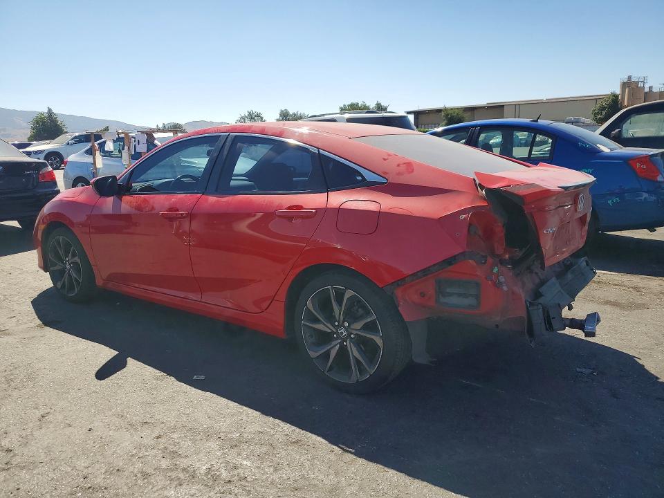 Aukcja sprzedaży 2019 Honda Civic, vin: 2HGFC2E87KH522006, numer aukcji: 60037226