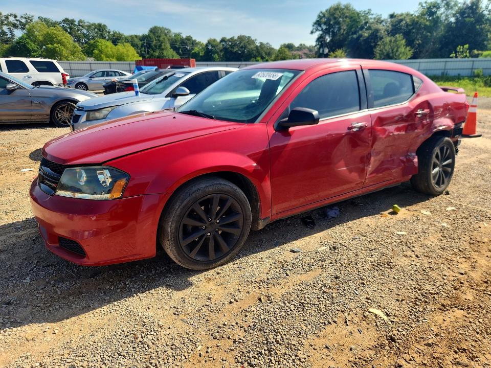 62520456 :رقم المزاد ، 1C3CDZAB9EN116544 vin ، 2014 Dodge Avenger مزاد بيع