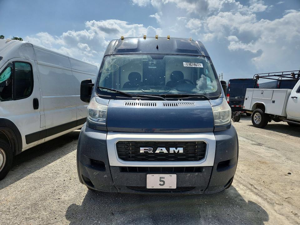 59745786 :رقم المزاد ، 3C6FRVJG6ME503318 vin ، 2021 Ram Promaster 3500 مزاد بيع