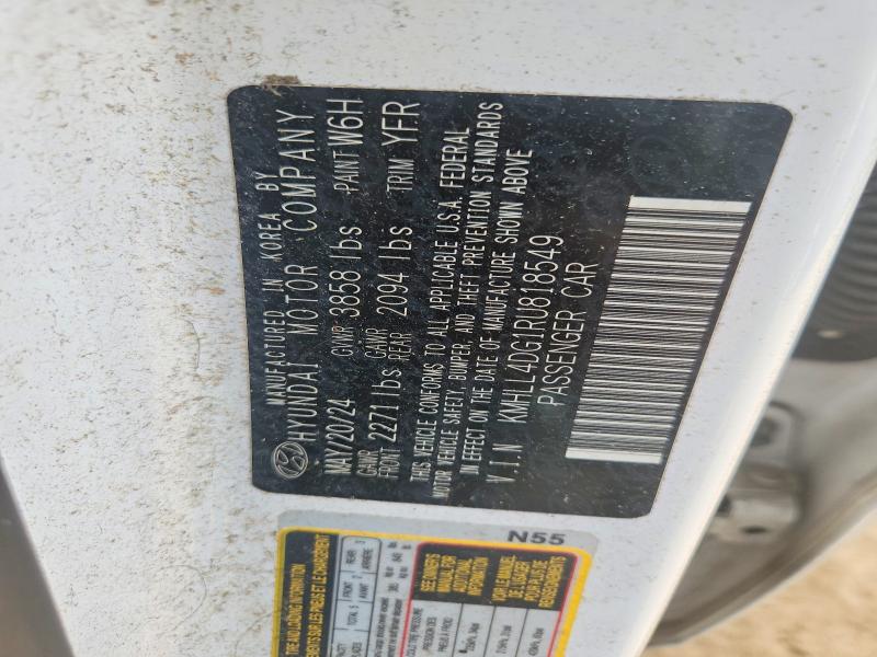 62106796 :رقم المزاد ، KMHLL4DG1RU818549 vin ، 2024 Hyundai Elantra مزاد بيع