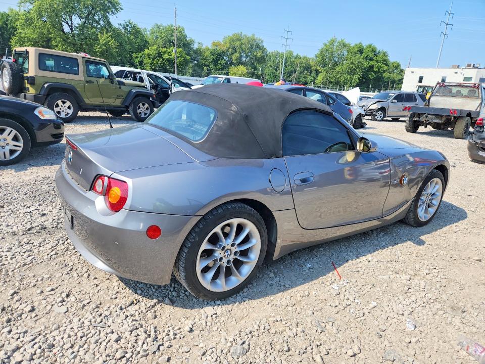 Aukcja sprzedaży 2003 Bmw Z4, vin: 4USBT33493LR62732, numer aukcji: 63500786