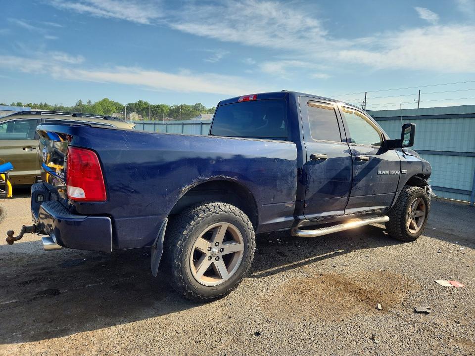 60766656 :رقم المزاد ، 1C6RD7FTXCS195675 vin ، 2012 Dodge Ram 1500 مزاد بيع