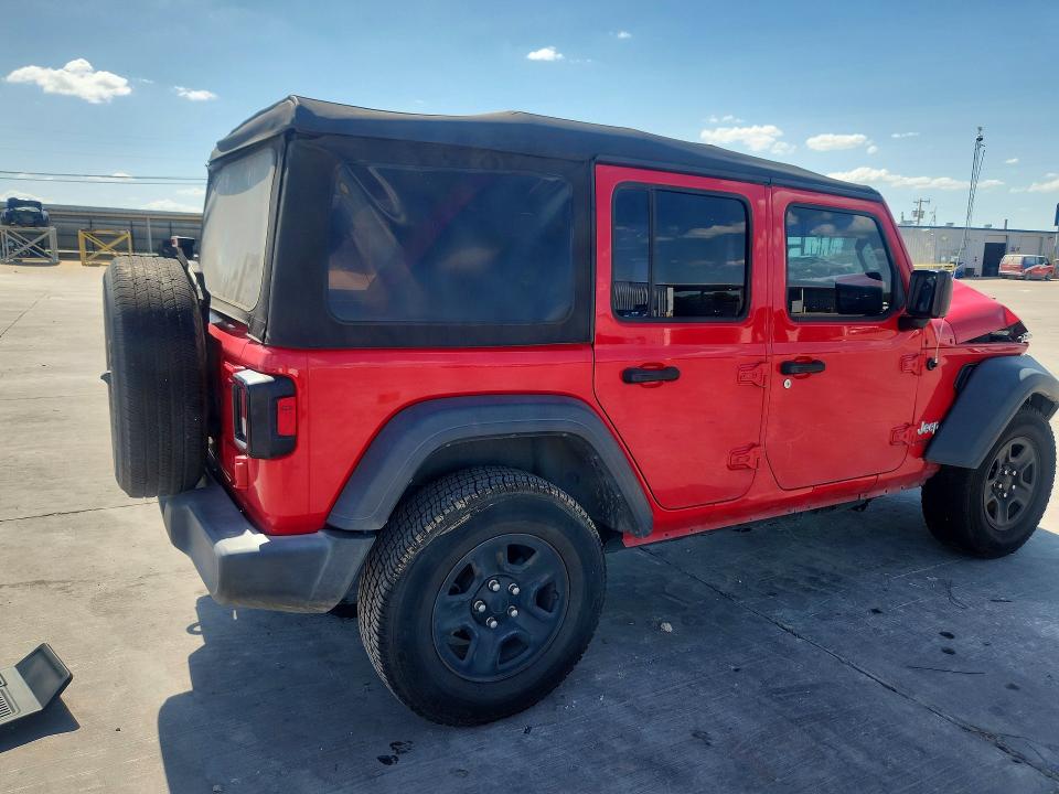 Продаж на аукціоні авто 2018 Jeep Wrangler Unlimited, vin: 1C4HJXDG4JW159618, номер лоту: 59796086