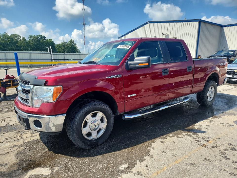 58906606 :رقم المزاد ، 1FTFW1ET6EFC22760 vin ، 2014 Ford F150 مزاد بيع