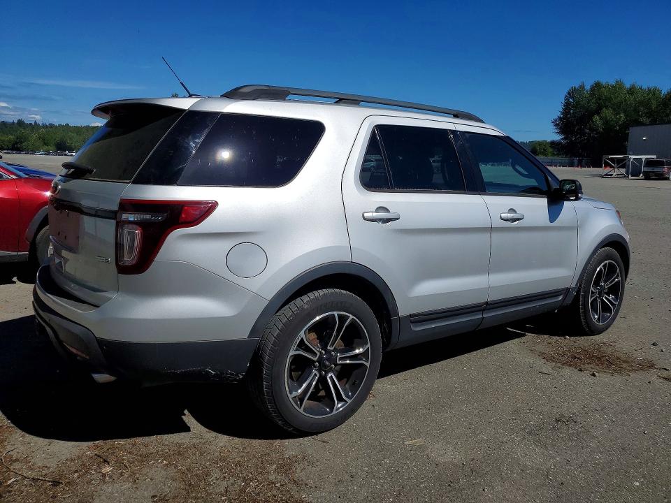 60696416 :رقم المزاد ، 1FM5K8GT6FGA77756 vin ، 2015 Ford Explorer مزاد بيع