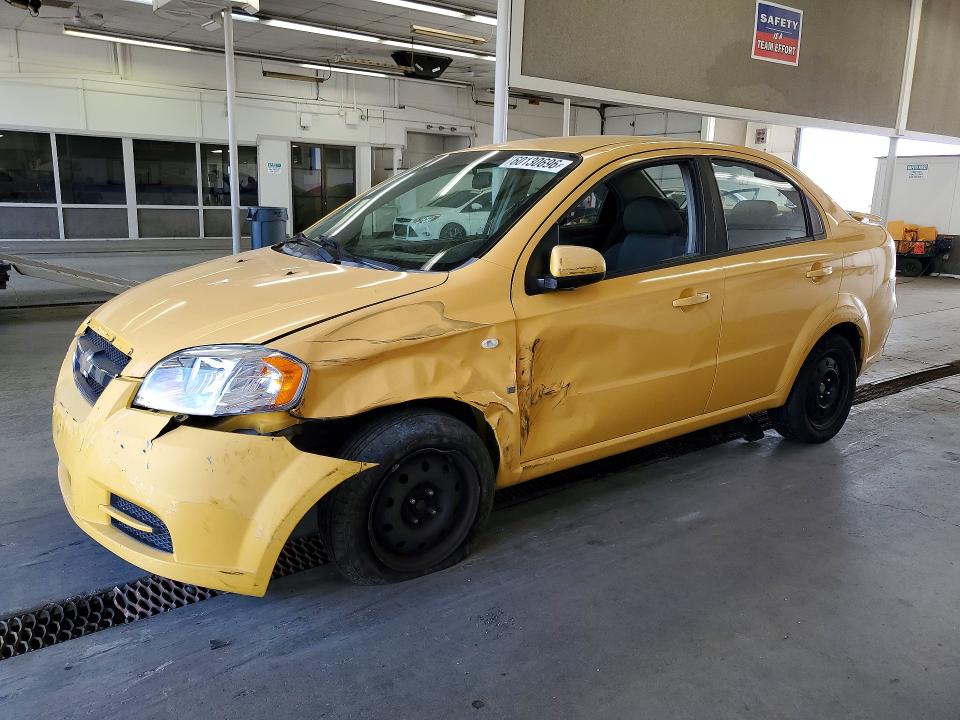 2008 Chevrolet Aveo 4d Ls მანქანა იყიდება აუქციონზე, vin: KL1TD56658B043072, აუქციონის ნომერი: 60130696