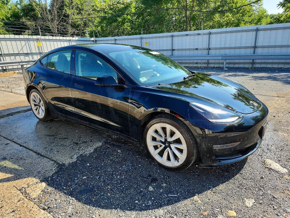 Продажа на аукционе авто 2022 Tesla Model 3, vin: 5YJ3E1EA8NF371728, номер лота: 63355266