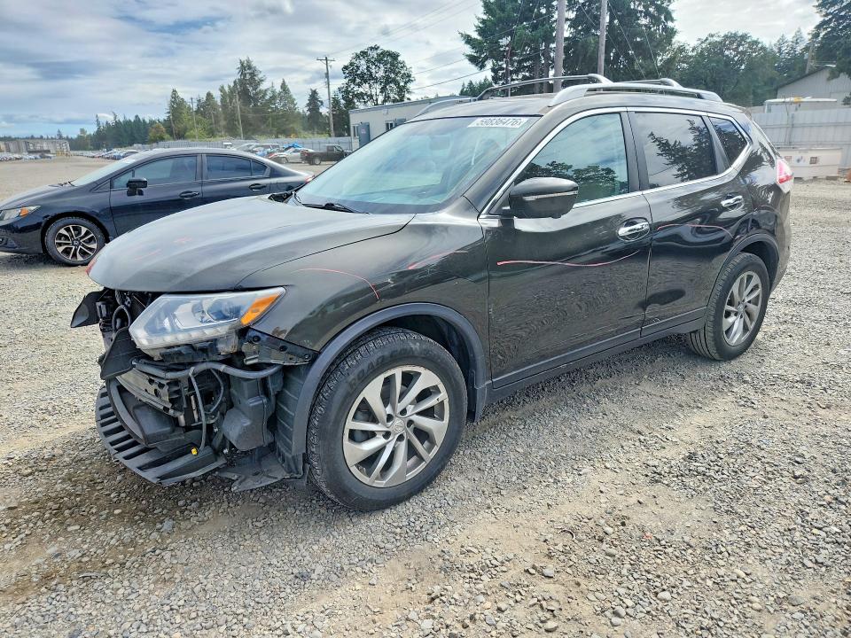 59836476 :رقم المزاد ، 5N1AT2MV0EC783061 vin ، 2014 Nissan Rogue مزاد بيع