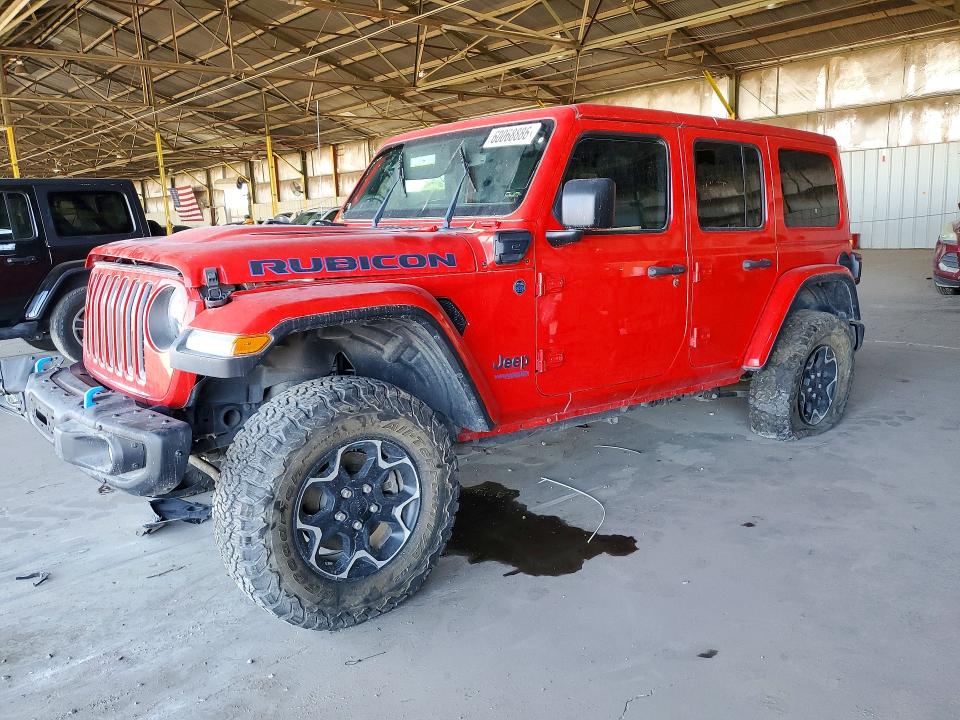2021 Jeep Wrangler Unlimited მანქანა იყიდება აუქციონზე, vin: 1C4JJXR68MW730582, აუქციონის ნომერი: 60068886