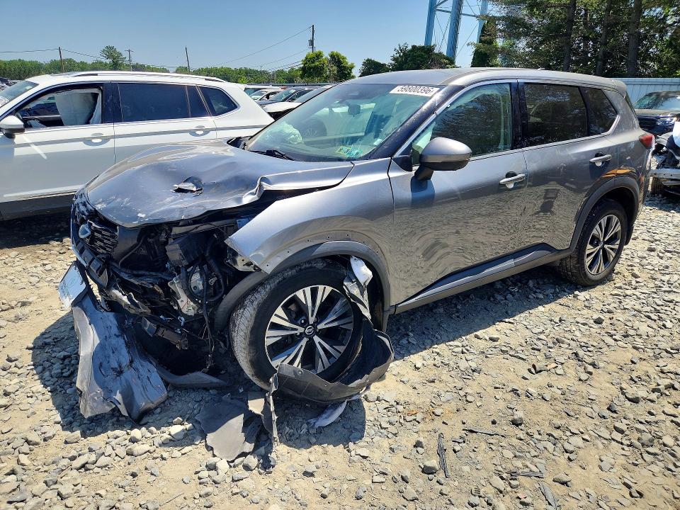 2021 Nissan Rogue მანქანა იყიდება აუქციონზე, vin: 5N1AT3BB3MC698034, აუქციონის ნომერი: 59800396