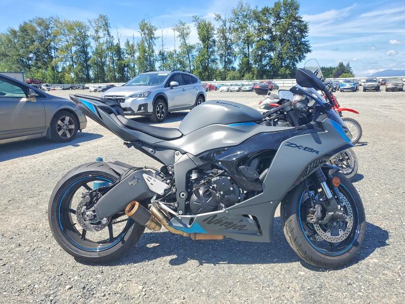 62353246 :رقم المزاد ، JKBZXJJ15SA026855 vin ، 2025 Kawasaki Zx636 مزاد بيع