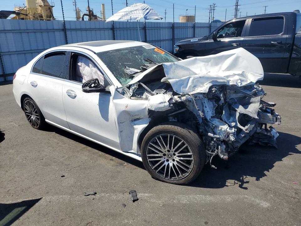 61428716 :رقم المزاد ، W1KAF4GB1SR240745 vin ، 2025 Mercedes-benz C مزاد بيع