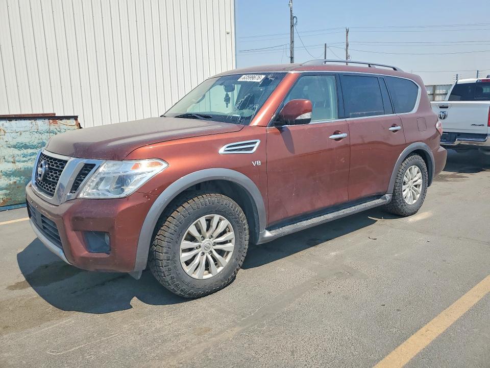 2018 Nissan Armada მანქანა იყიდება აუქციონზე, vin: JN8AY2NC3J9552556, აუქციონის ნომერი: 63599676