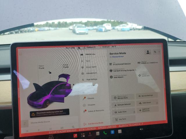 Продаж на аукціоні авто 2021 Tesla Model 3, vin: 5YJ3E1EA2MF985320, номер лоту: 59871576