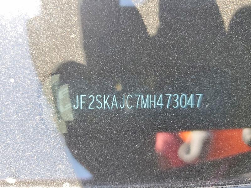 Aukcja sprzedaży 2021 Subaru Forester, vin: JF2SKAJC7MH473047, numer aukcji: 60082766