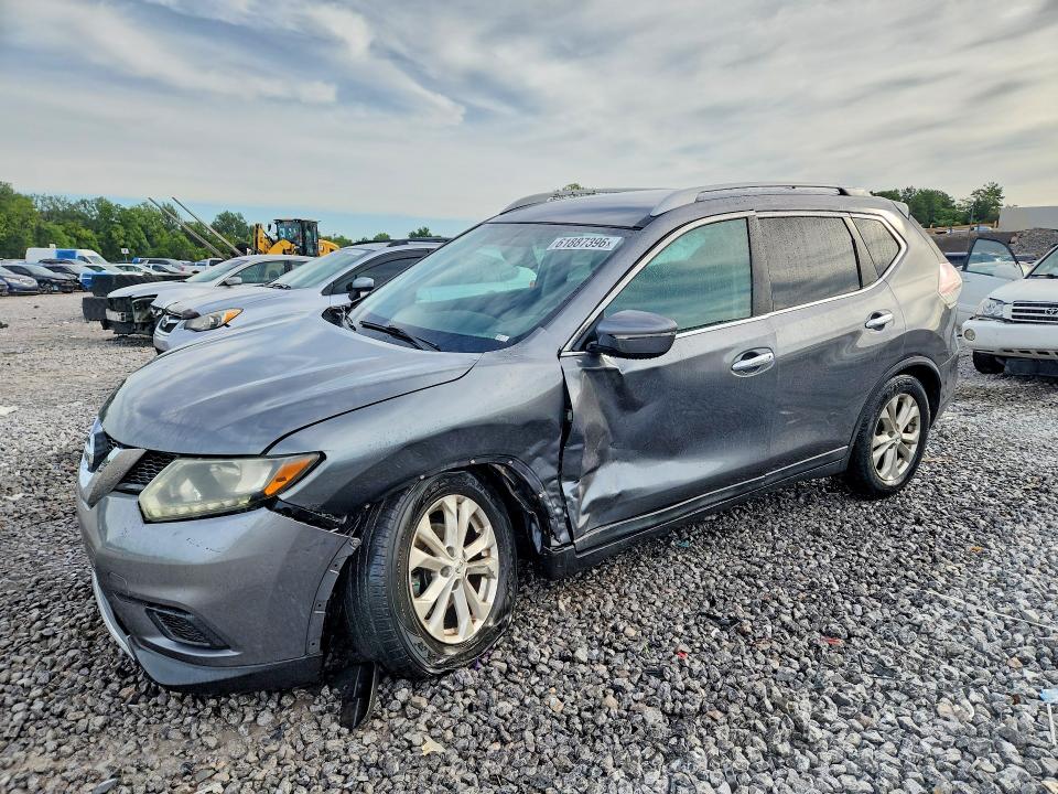 Auction sale of the 2015 Nissan Rogue, vin: 5N1AT2MT4FC927582, lot number: 61887396