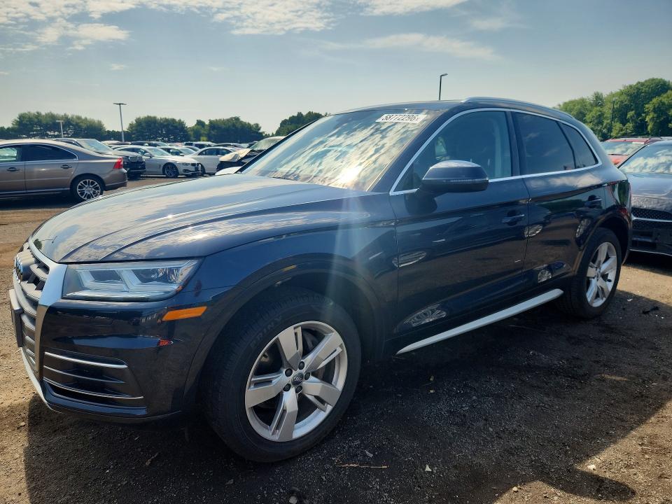 2018 Audi Q5 მანქანა იყიდება აუქციონზე, vin: WA1BNAFY1J2059314, აუქციონის ნომერი: 58772296