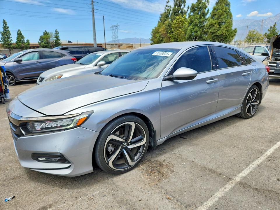 2018 Honda Accord მანქანა იყიდება აუქციონზე, vin: 1HGCV1F35JA188792, აუქციონის ნომერი: 61638656