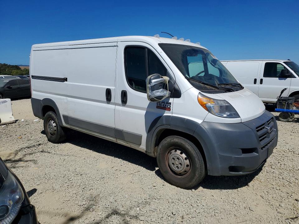 61209316 :رقم المزاد ، 3C6TRVAGXHE541045 vin ، 2017 Ram Promaster 1500 مزاد بيع