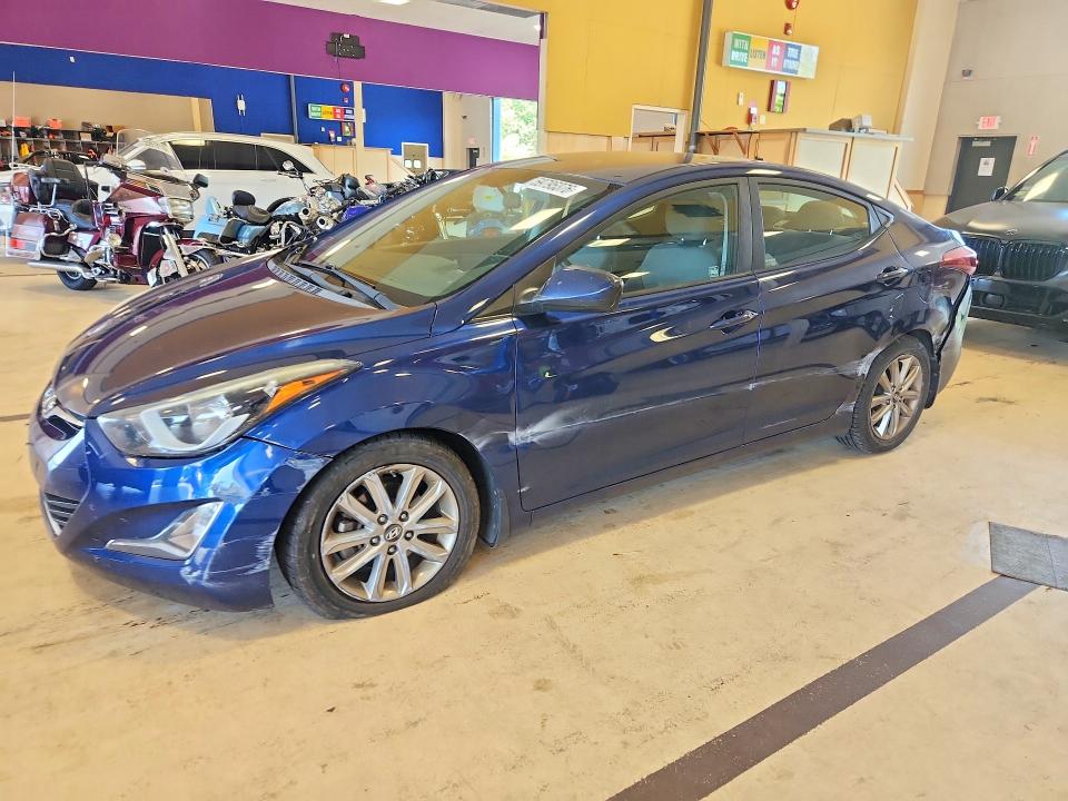 2015 Hyundai Elantra მანქანა იყიდება აუქციონზე, vin: 5NPDH4AE6FH624814, აუქციონის ნომერი: 59795376