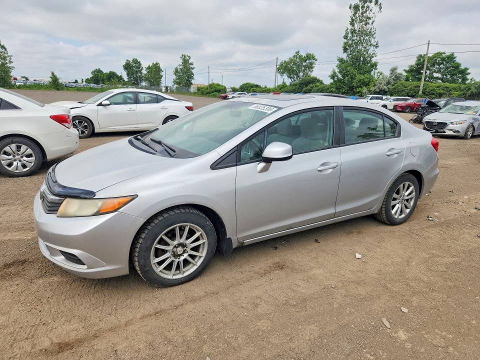 2012 Honda Civic მანქანა იყიდება აუქციონზე, vin: 2HGFB2F52CH108138, აუქციონის ნომერი: 58835306
