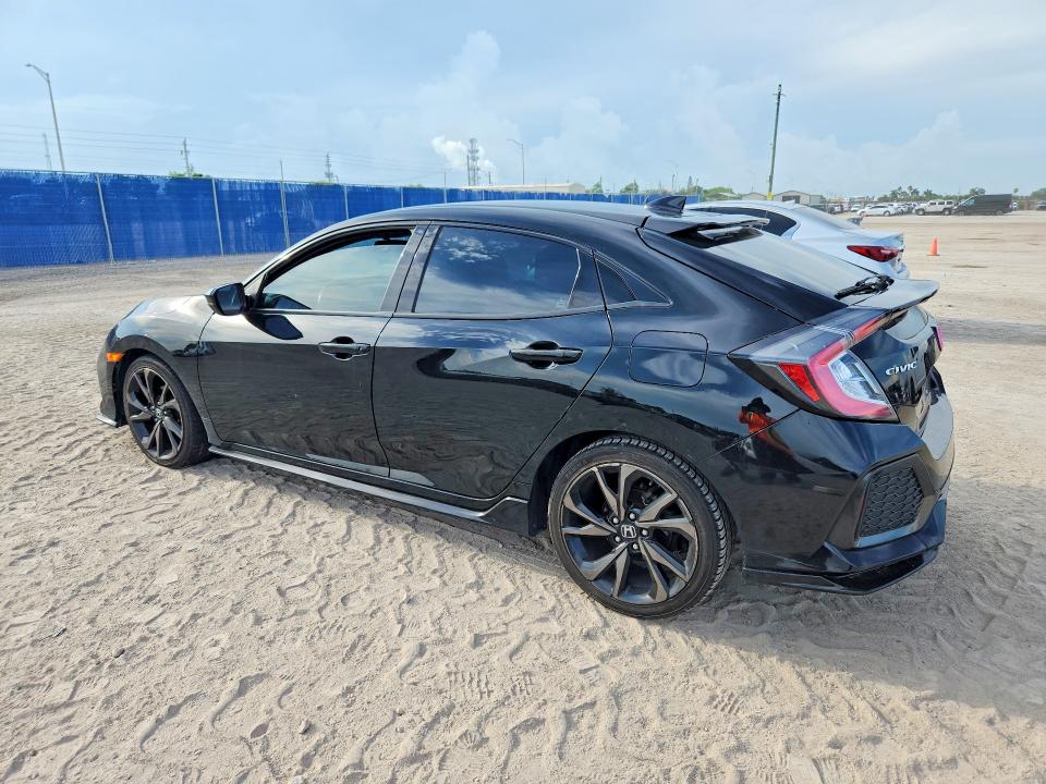 59395646 :رقم المزاد ، SHHFK7H46KU217625 vin ، 2019 Honda Civic مزاد بيع