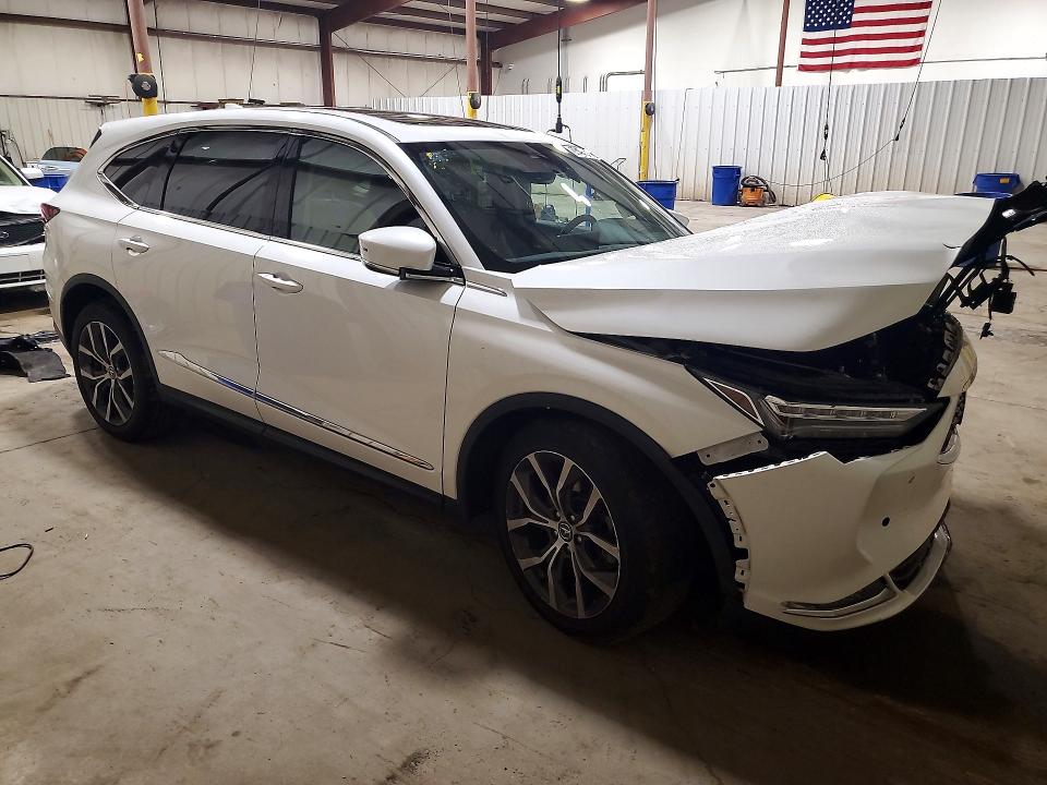 63491016 :رقم المزاد ، 5J8YE1H45NL038347 vin ، 2022 Acura Mdx مزاد بيع