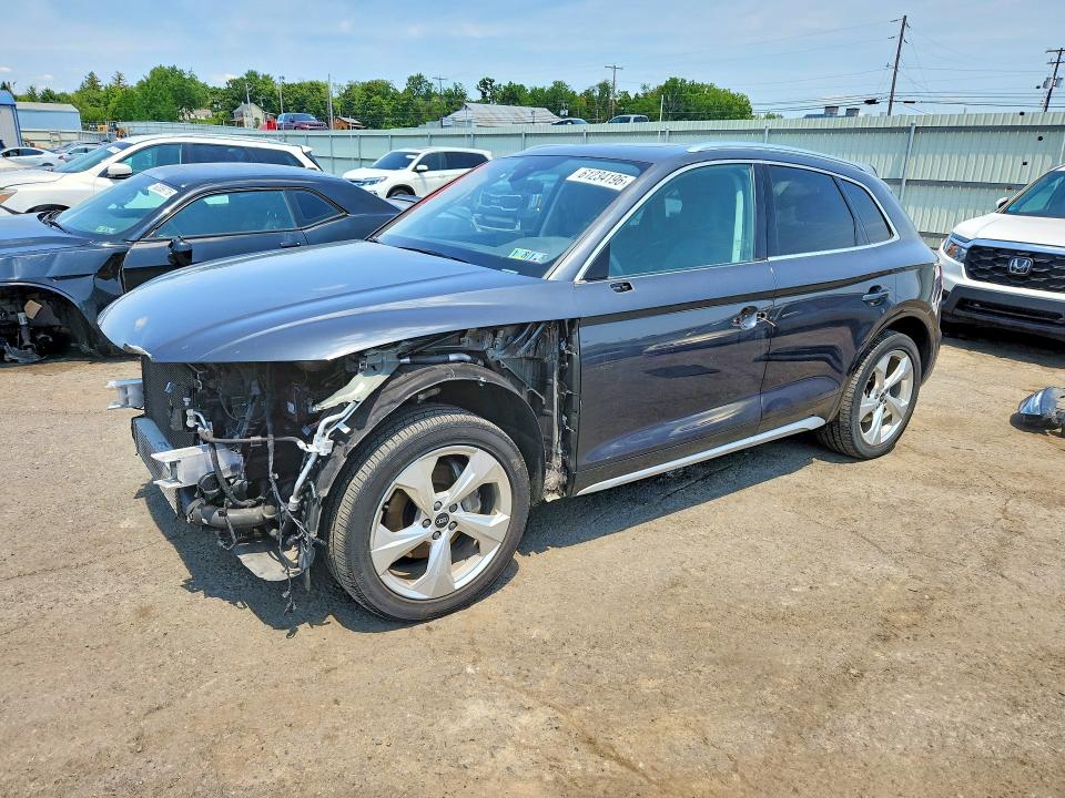 Продаж на аукціоні авто 2021 Audi Q5, vin: WA1BAAFY3M2020630, номер лоту: 61234196