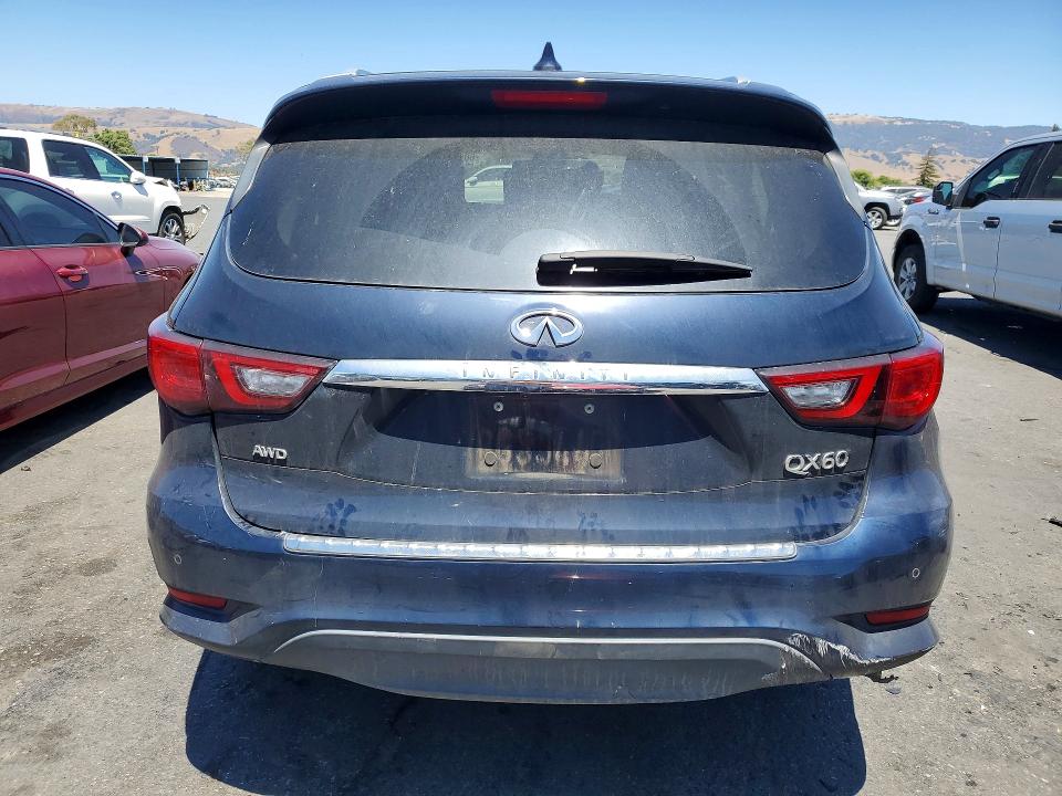 Aukcja sprzedaży 2019 Infiniti Qx60, vin: 5N1DL0MM4KC521225, numer aukcji: 60530626