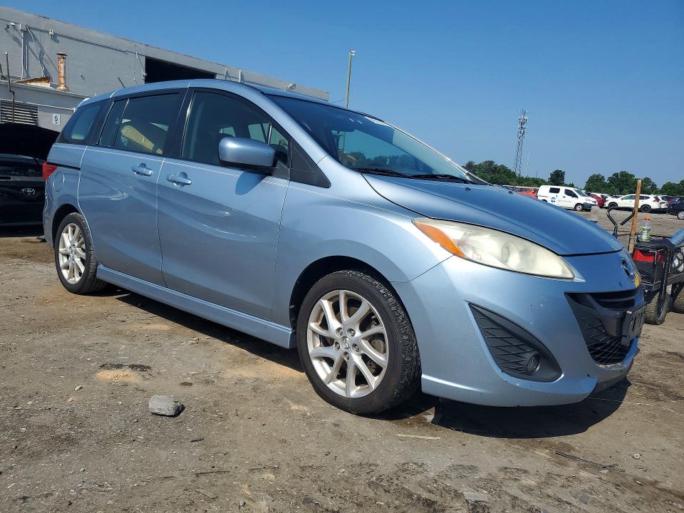 2012 Mazda 5 მანქანა იყიდება აუქციონზე, vin: JM1CW2CL9C0125726, აუქციონის ნომერი: 59315716