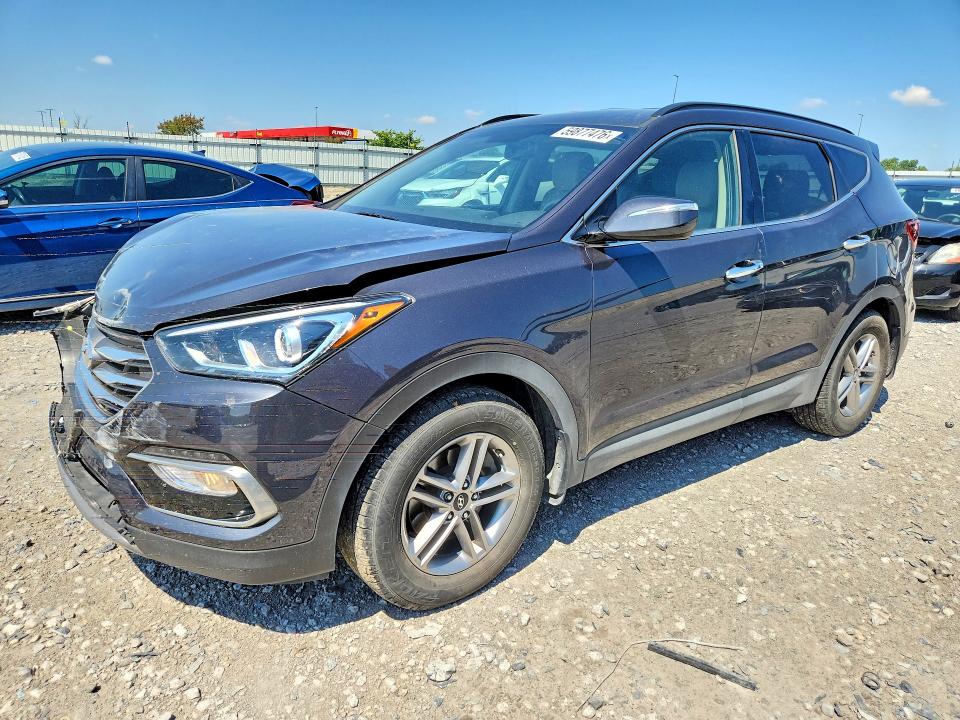 59877476 :رقم المزاد ، 5XYZUDLB3HG428313 vin ، 2017 Hyundai Santa Fe Sport مزاد بيع