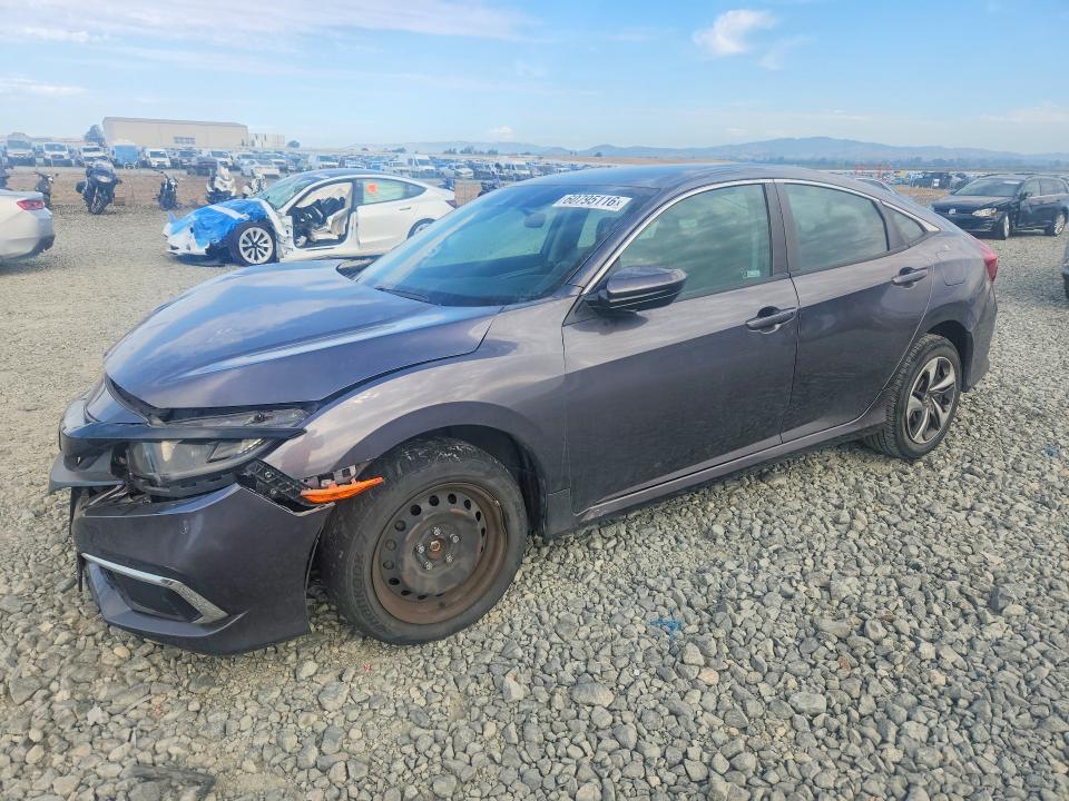 Продаж на аукціоні авто 2020 Honda Civic, vin: 19XFC2F6XLE211405, номер лоту: 60795116