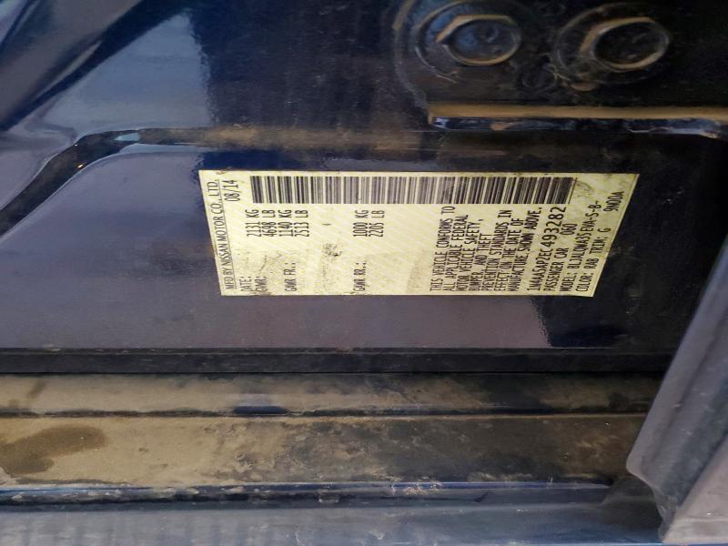 2014 Nissan Maxima მანქანა იყიდება აუქციონზე, vin: 1N4AA5AP2EC493282, აუქციონის ნომერი: 59740186