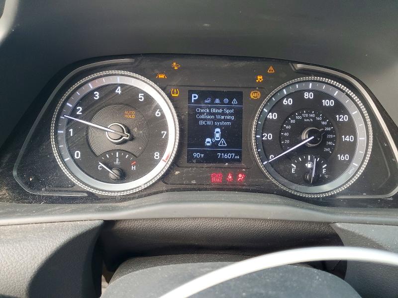 2023 Hyundai Sonata მანქანა იყიდება აუქციონზე, vin: KMHL24JA2PA255450, აუქციონის ნომერი: 60672716