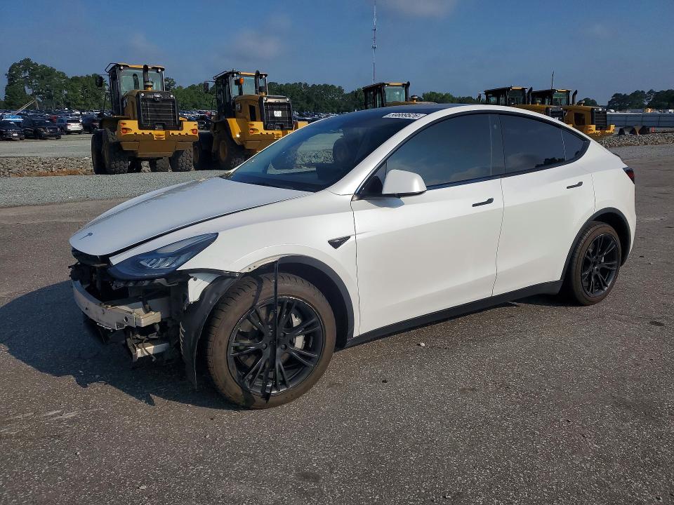 Продажа на аукционе авто 2021 Tesla Model Y, vin: 5YJYGDEE8MF185027, номер лота: 59889526