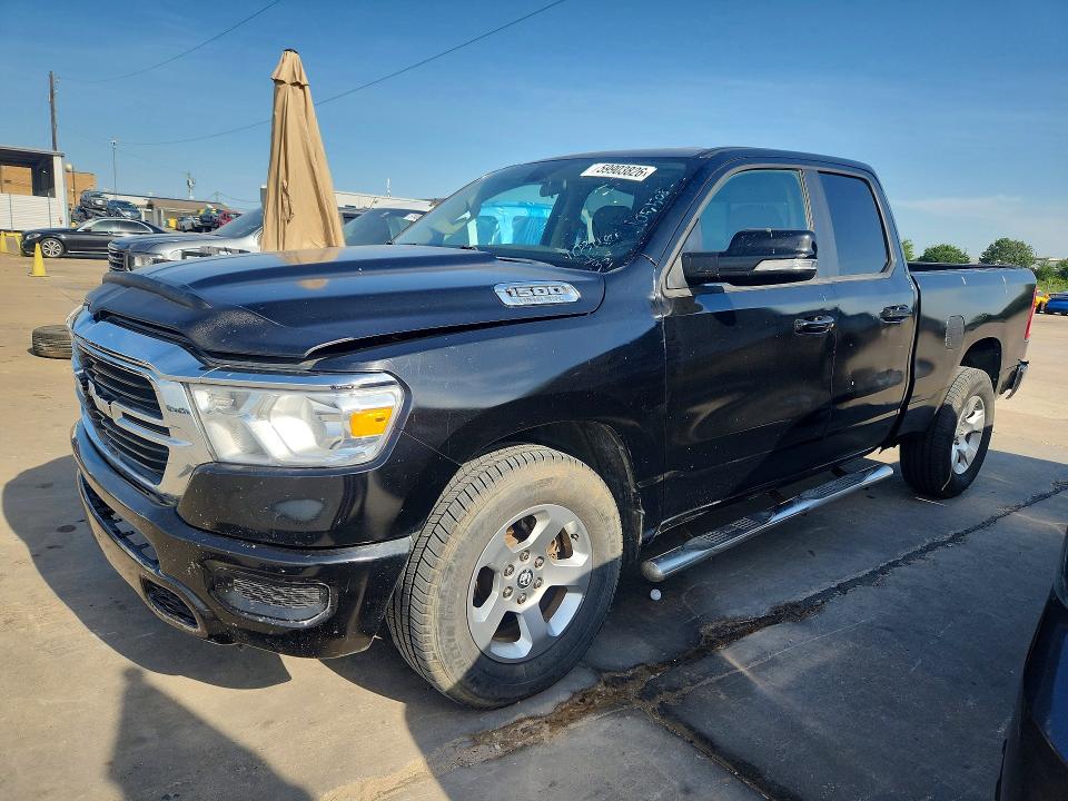 2019 Ram 1500 მანქანა იყიდება აუქციონზე, vin: 1C6RRECT1KN612186, აუქციონის ნომერი: 59903826