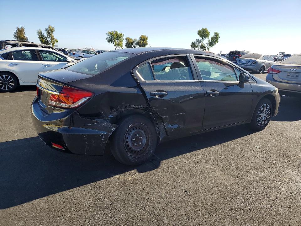 61543436 :رقم المزاد ، 19XFB2F55DE044138 vin ، 2013 Honda Civic مزاد بيع