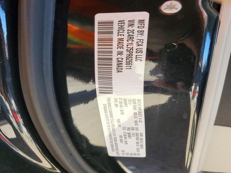 62724966 :رقم المزاد ، 2C4RC1L75PR626611 vin ، 2023 Chrysler Pacifica مزاد بيع