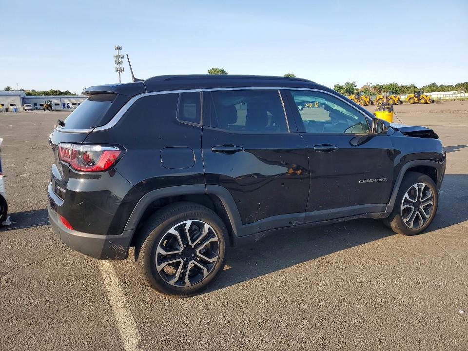 61539926 :رقم المزاد ، 3C4NJDCN9PT551607 vin ، 2023 Jeep Compass مزاد بيع