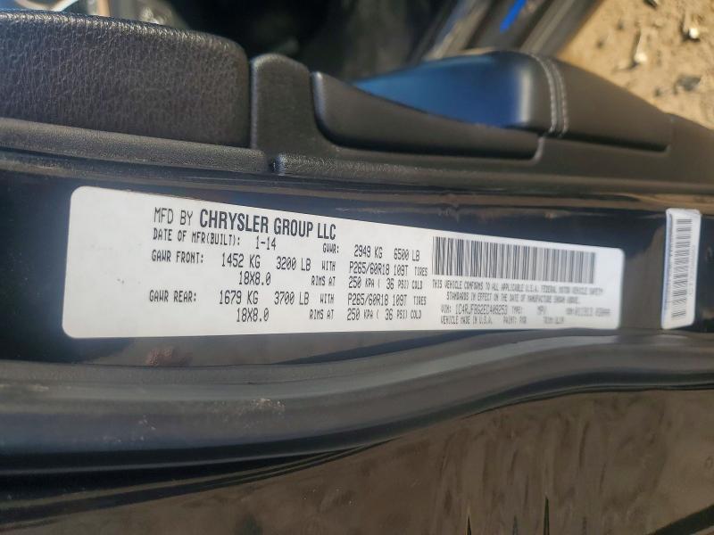 59258896 :رقم المزاد ، 1C4RJFBG2EC409253 vin ، 2014 Jeep Grand Cherokee مزاد بيع