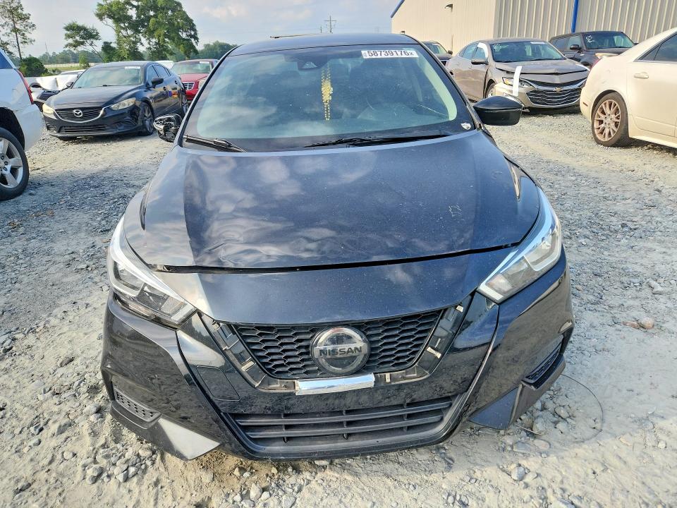 58739176 :رقم المزاد ، 3N1CN8EV0ML893817 vin ، 2021 Nissan Versa مزاد بيع