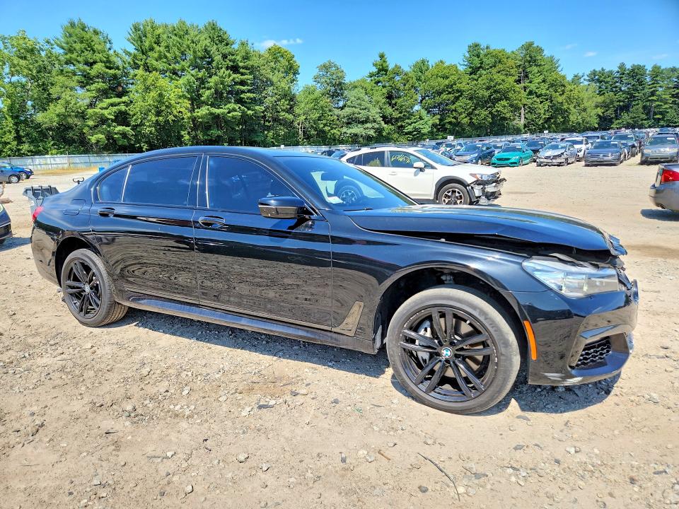 Auction sale of the 2019 Bmw 740, vin: WBA7E4C57KGV70292, lot number: 61570116