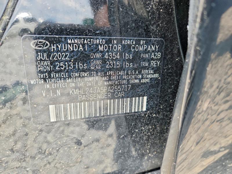 Продажа на аукционе авто 2023 Hyundai Sonata, vin: KMHL24JA5PA255717, номер лота: 60550296