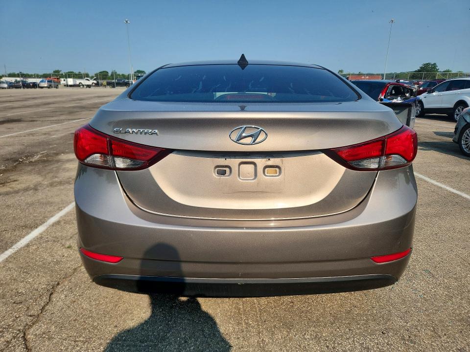 61278626 :رقم المزاد ، 5NPDH4AE4GH749070 vin ، 2016 Hyundai Elantra مزاد بيع